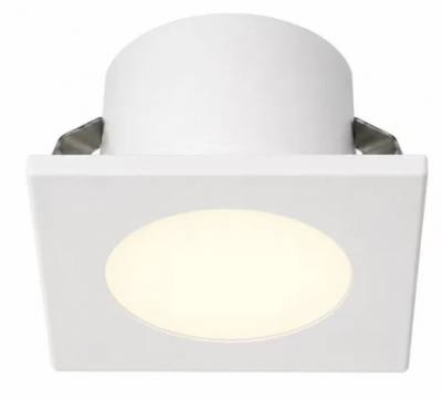 CUBIX 1.5W 3CCT SQUARE White Step Light & Downlight